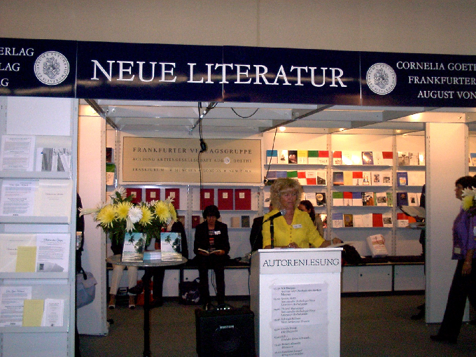 Lesung auf der Buchmesse 2006 - Frankfurt am Main
